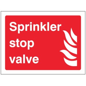Sprinkler Stop Valve Sprinkler Stop Valve