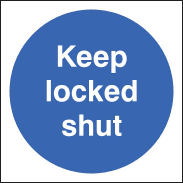Keep Locked Shut Keep Locked Shut
