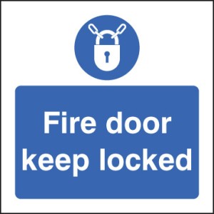 Fire Door Keep Locked Fire Door Keep Locked
