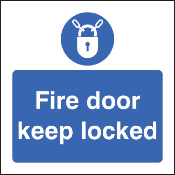 Fire Door Keep Locked Fire Door Keep Locked