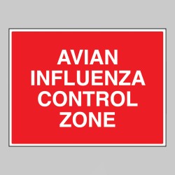 Avian Influenza Control zone - 