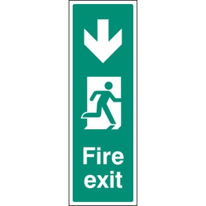 Fire Exit - Down (Portrait)