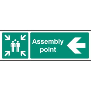 Assembly Point - Arrow Left Assembly Point - Arrow Left