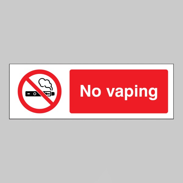 No Vaping - 