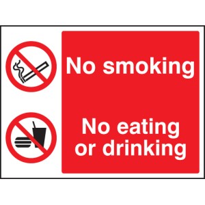 No Smoking - No Eating - No Drinking No Smoking - No Eating - No Drinking