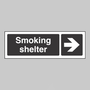 Smoking Shelter - Arrow Right Smoking Shelter - Arrow Right