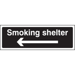 Smoking Shelter - Arrow Left Smoking Shelter - Arrow Left