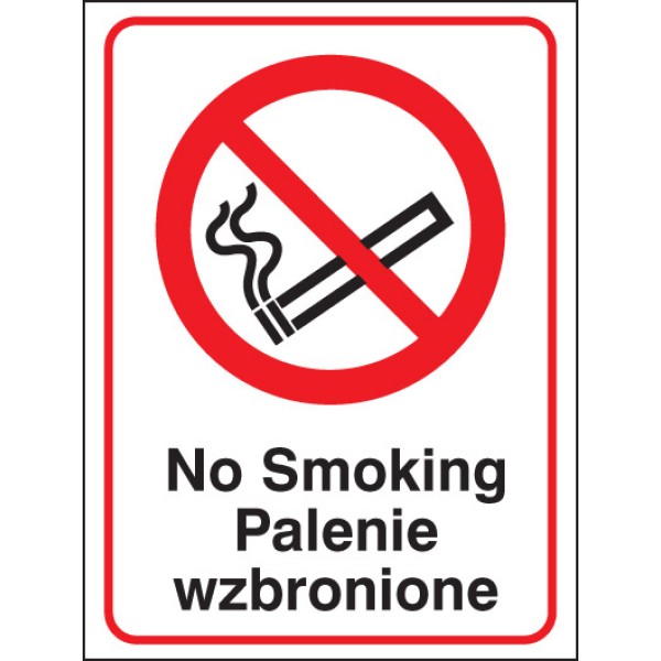 No Smoking (English / Polish) No Smoking (English / Polish)