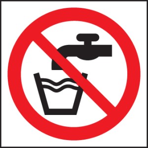 Not Drinking Water (Symbol) Not Drinking Water (Symbol)
