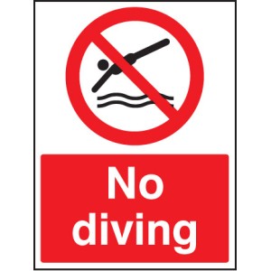 No Diving No Diving