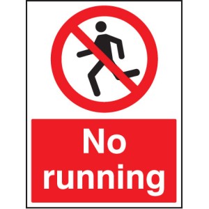 No Running No Running
