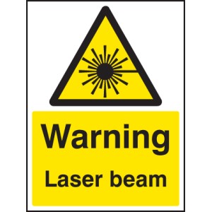 Warning - Laser Beam Warning - Laser Beam