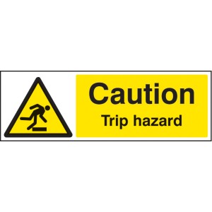 Caution - Trip Hazard Caution - Trip Hazard