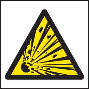 Explosive Symbol Explosive Symbol