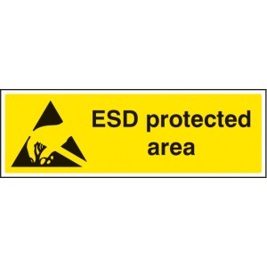 ESD Protected Area ESD Protected Area