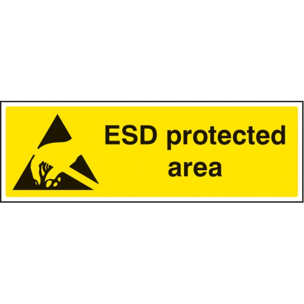 ESD Protected Area ESD Protected Area