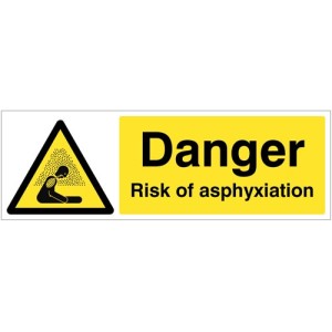 Danger - Risk of Asphyxiation Danger - Risk of Asphyxiation