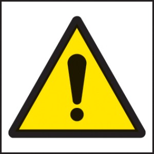 ! - Warning - Exclamation Symbol ! - Warning - Exclamation Symbol