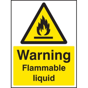 Warning - Flammable Liquid Warning - Flammable Liquid