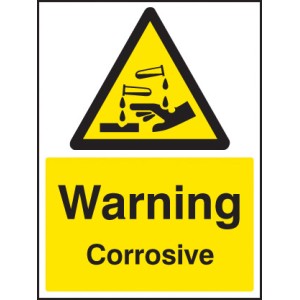 Warning - Corrosive Warning - Corrosive