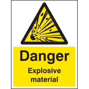 Danger - Explosive Material Danger - Explosive Material
