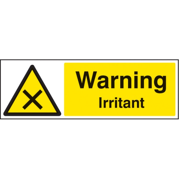 Warning - Irritant Warning - Irritant