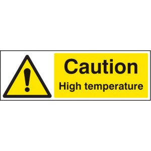 Caution - High Temperature Caution - High Temperature