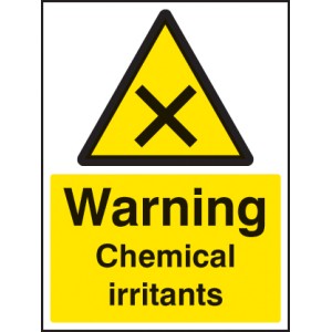 Warning - Chemical Irritants Warning - Chemical Irritants