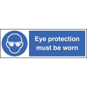 Eye Protection Must be Worn Eye Protection Must be Worn