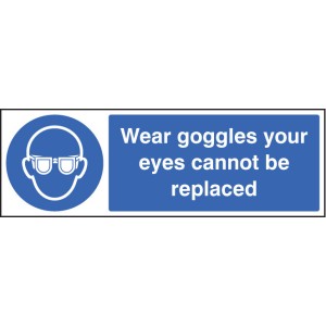 Wear Goggles Your Eyes Cannot be Replaced Wear Goggles Your Eyes Cannot be Replaced