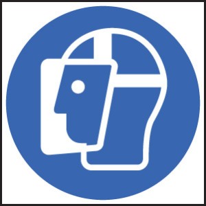Face Shield Symbol Face Shield Symbol