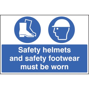Safety Helmets and Safety Footwear Must be Worn Safety Helmets and Safety Footwear Must be Worn