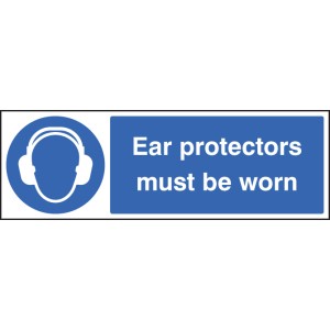 Ear Protectors Must be Worn Ear Protectors Must be Worn