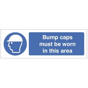 Bump Caps must be Worn in this Area Bump Caps must be Worn in this Area