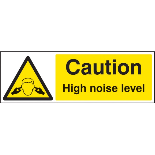 Caution - High Noise Level Caution - High Noise Level