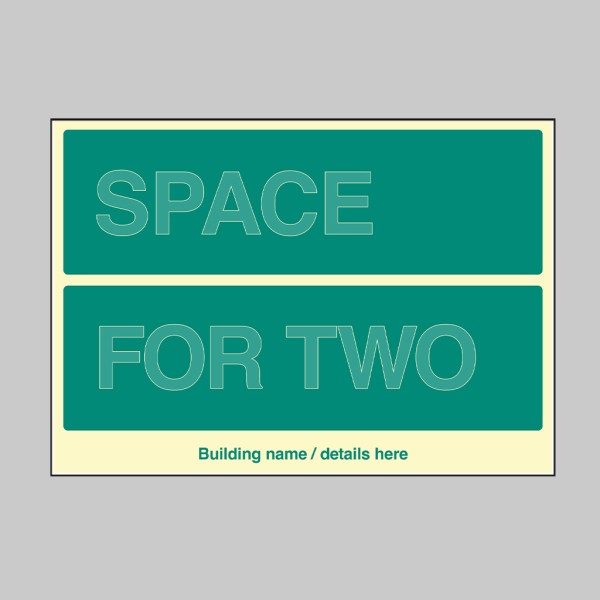 Custom Floor Level ID Board (Space for two) Custom Floor Level ID Board (Space for two)