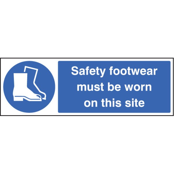 Safety Footwear Must be Worn On this Site Safety Footwear Must be Worn On this Site