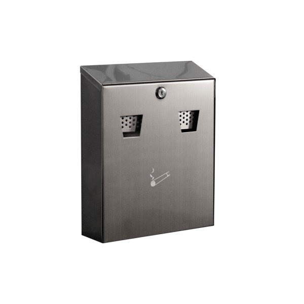 Wall Mounted Stainless Steel Cigarette Bin Wall Mounted Stainless Steel Cigarette Bin