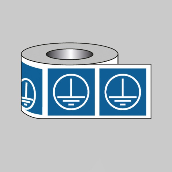Earth Labels - Blue - 
