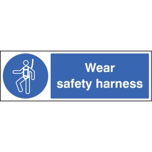 Wear Safety Harness Wear Safety Harness
