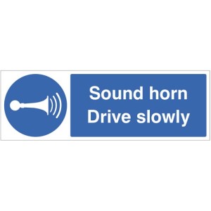 Sound Horn Drive Slowly Sound Horn Drive Slowly