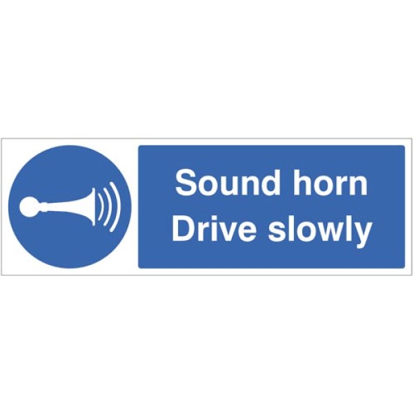 Sound Horn Drive Slowly Sound Horn Drive Slowly