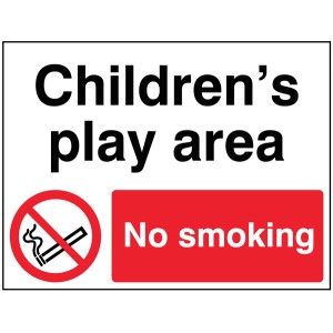 Childrens Play Area No Smoking Childrens Play Area No Smoking
