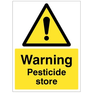 Warning - Pesticide Store Warning - Pesticide Store