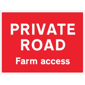 Private Road - Farm Access Private Road - Farm Access