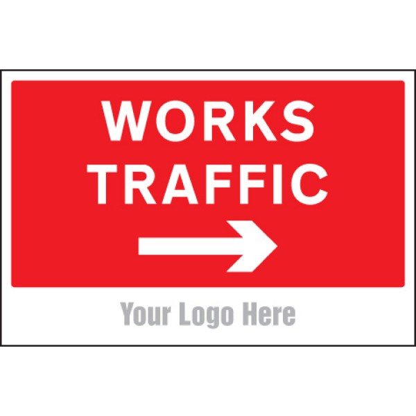 Works Traffic Only - Arrow Right - Add a Logo - Site Saver Works Traffic Only - Arrow Right - Add a Logo - Site Saver