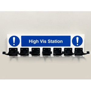 PPE Station - High Vis - 7 Hooks PPE Station - High Vis - 7 Hooks