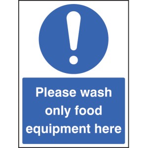 Wash Only Food Equipment Wash Only Food Equipment