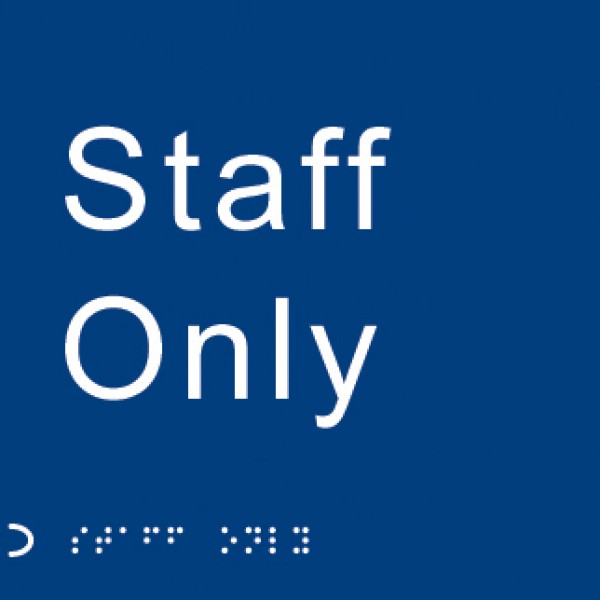 Braille - Staff Only Braille - Staff Only