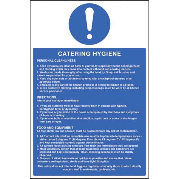 Catering Hygiene Catering Hygiene